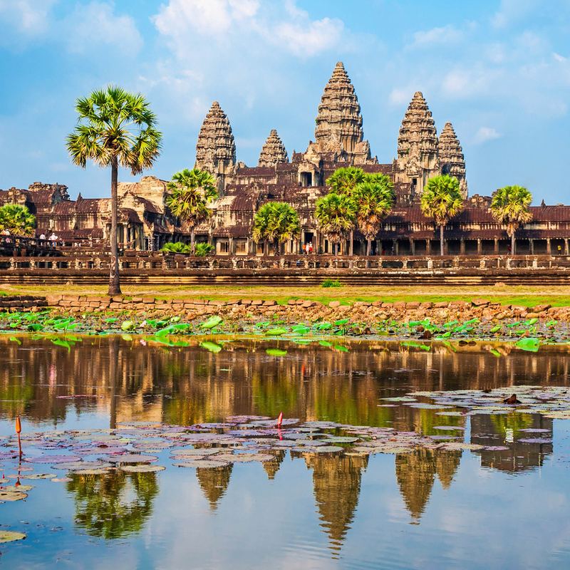 Siem Reap Angkor Wat Reflection