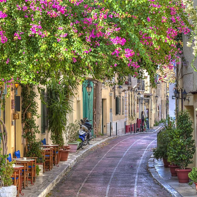 Street scene in Athens