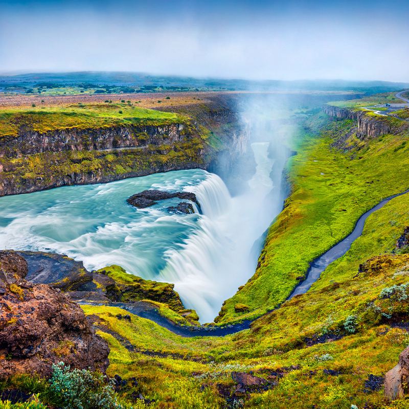 Gullfoss Waterfall