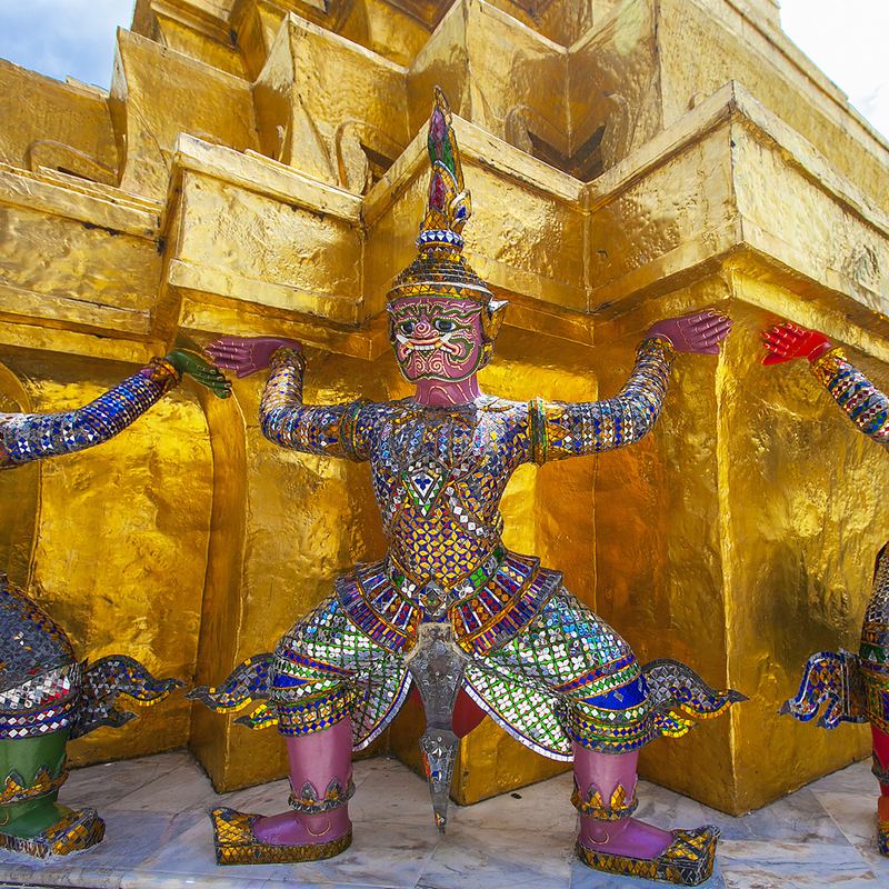 Bangkok Grand Palace Detail
