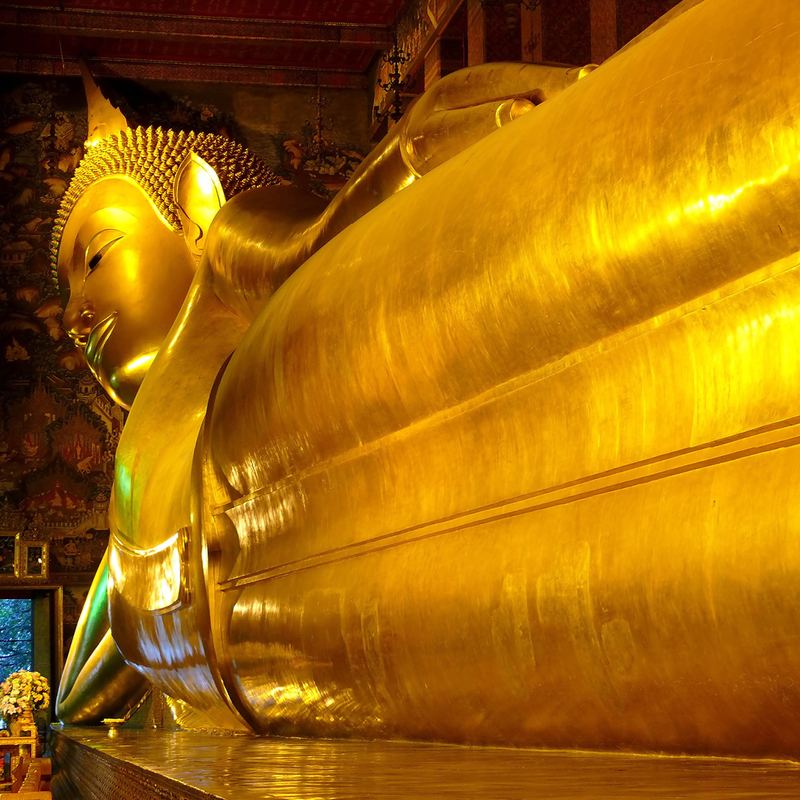 Bangkok Temple Of The Reclining Buddah
