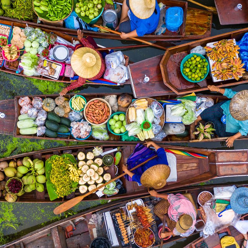 Bangkok Floating Market